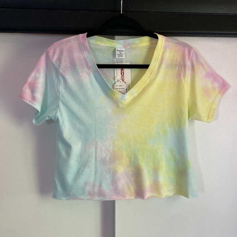 Tie-Dye Crop Top
